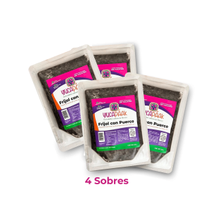 Frijol con puerco (4 sobres)